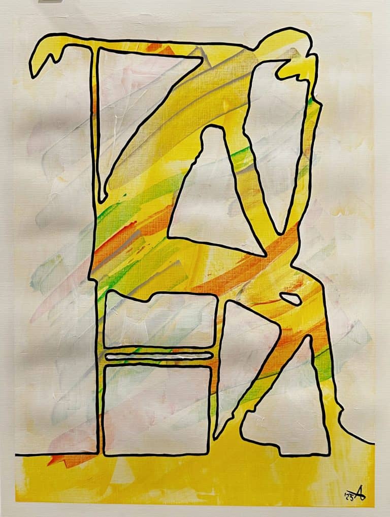Arbeit 210 Der firedvolle Denker