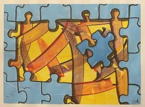 Arbeit 243 Loch in der Bedeutung