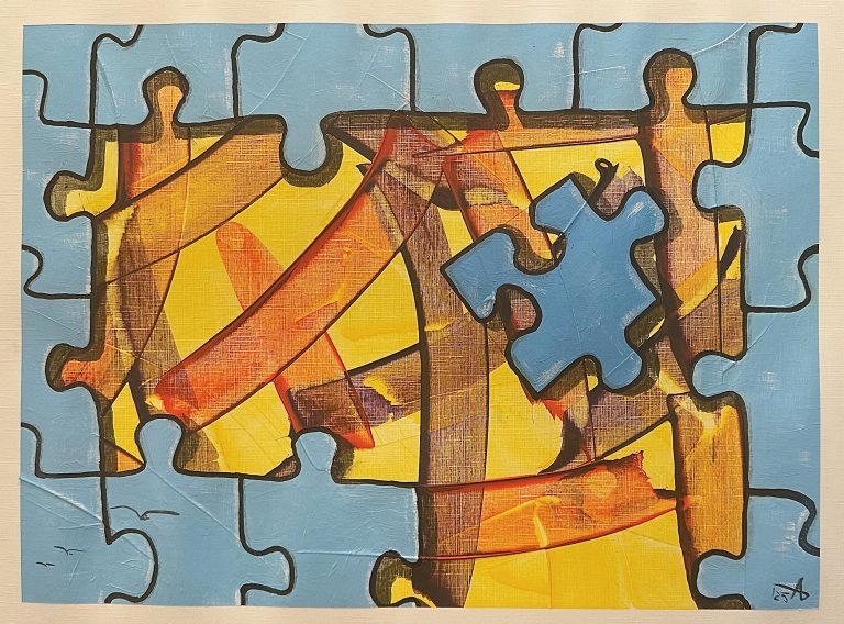 Arbeit 243 Loch in der Bedeutung