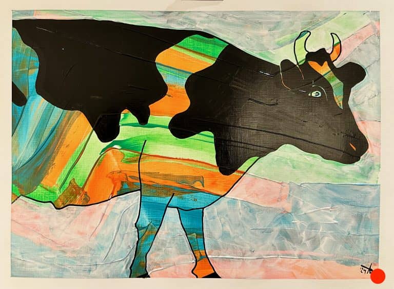 Arbeit 163 dot Schwarzbunt