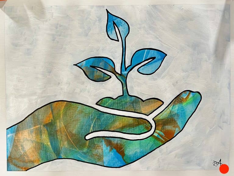 Arbeit 212 dot Hoffnungswachstum