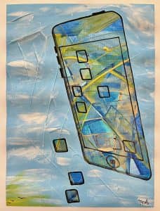 Arbeit 246 Das Schweigen der leuchtenden Rahmen