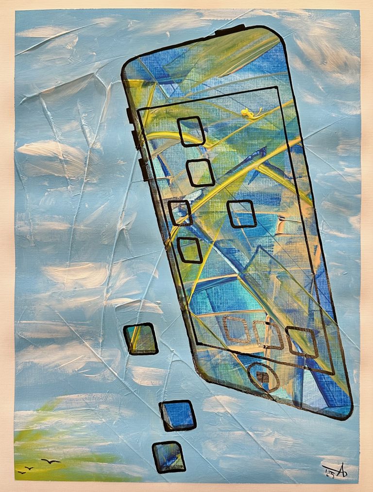 Arbeit 246 Das Schweigen der leuchtenden Rahmen