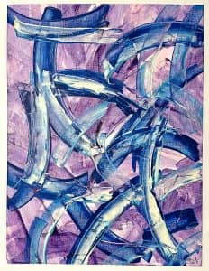 Arbeit 275 Weissfelder 5 Trauma canva